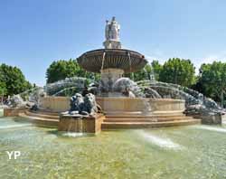 Aix-en-Provence - Fontaine de la Rotonde (doc. R. Cintas Flores)