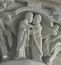 Église Saint-Laurent-et-Notre-Dame - Chapiteau de la Visitation