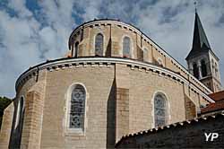 Église Sainte-Marie Madeleine - chevet (Les Amis du Vieux Thoissey)