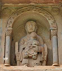 Eglise de Perse - vierge romane rouerguate