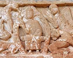 Eglise de Perse - linteau