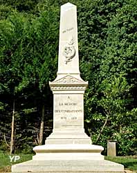 Monument aux morts cantonal de la guerre de 1870-1871 (doc. Association Lugny Patrimoine)