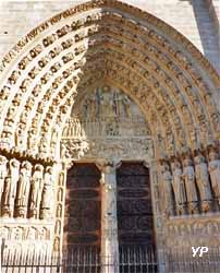 cathédrale Notre-Dame - portail du Jugement dernier
