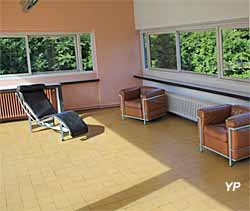 Villa Savoye, salle de séjour
