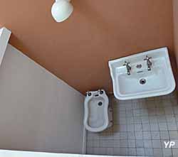 Villa Savoye, cabinet de toilette de la chambre d'amis
