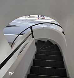 Villa Savoye, escalier tournant