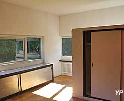 Villa Savoye, chambre du fils