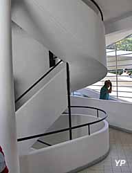 Villa Savoye, escalier tournant