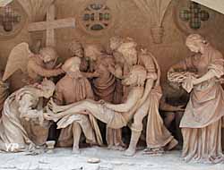 Mise au tombeau (Ligier Richier, 1554- 1564) (doc. Cité de l'Architecture et du Patrimoine / Yalta Production)