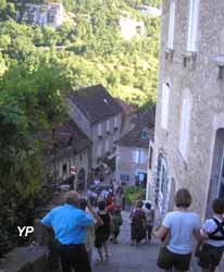 Grand escalier de Rocamadour (doc. Yalta Production)