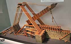 Maquette des appareils utilis&eacute;s par Apollinaire Lebas pour l'&eacute;rection de l'Ob&eacute;lisque de Louxor sur la place de la Concorde - Mus&eacute;e des Arts et M&eacute;tiers