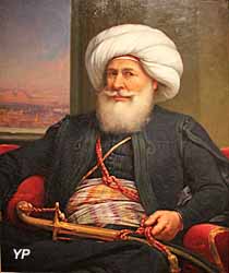 M&eacute;h&eacute;met Ali, vice-roi d'Egypte (huile sur toile, Auguste Couder, 1840) - Mus&eacute;e national des ch&acirc;teaux de Versailles et du Trianon