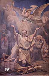 Cathédrale Saint-Louis - sainte Geneviève et saint Germain (Cécile Thorel, 1873)