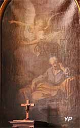 Cathédrale Saint-Louis - le songe de saint Joseph (Etienne Jaurat, 1761)