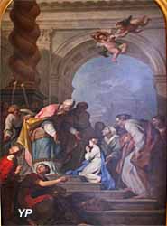 Cathédrale Saint-Louis - saint Charles en prière (Sébastien Froste, 1824)