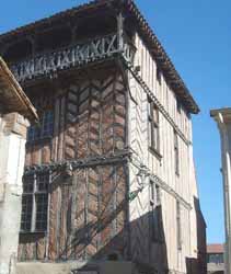 maison de Montesquieu à Clairac (doc. Office de Tourisme de la Basse Vallée du Lot)