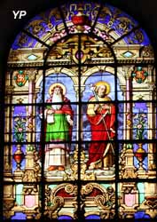 Église Notre-Dame - Siméon et saint Joseph (ateliers N. Lorin, 1874)