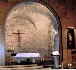 Église Saint-Roch - nef originelle du XIe ou XIIe siècle