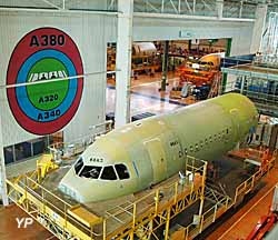 Pénétrez dans les halls d’assemblage des Airbus