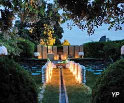 Château de Vallery - roseraie