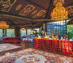 Château de Vallery - salon de musique