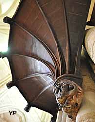 Église Saint-Prix Saint-Cot - chaire de Vérité (XVIe s.)