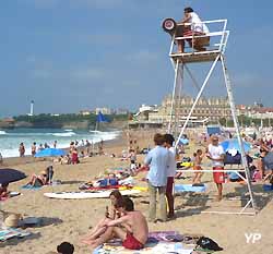 la plage de Biarritz (doc. Yalta Production)