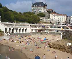 plage du Port-Vieux à Biarritz