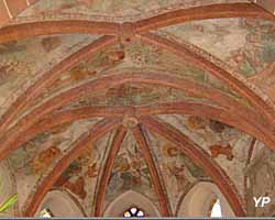 Vieille ville de la Petite-Pierre - Fresques de l’église simultanée