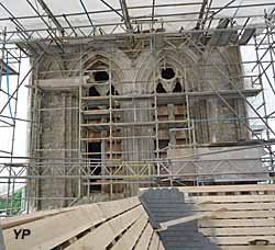 Travaux de réfection de la face Est du clocher