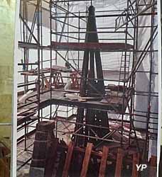 Restauration de la tourelle du transept Sud, de sa charpente et toiture