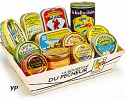 Conserverie la belle-iloise - moyenne bourriche