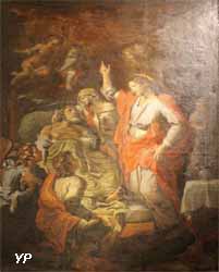 Cathédrale Notre-Dame-Immaculée - La mort de saint Joseph (Orazio de Ferrari, 1650)