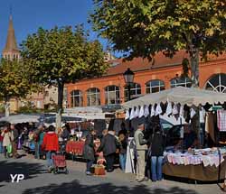 Visite de Samatan - marché