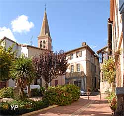 Visite de Samatan - rue du Chanoine Dieuzaide (doc. OT Samatan)