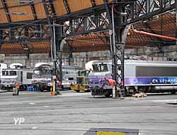 Rotonde ferroviaire - motrices SNCF