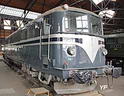 Rotonde ferroviaire - locomotive CC 6051