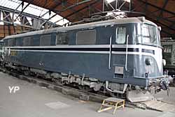 Rotonde ferroviaire - locomotive CC 6051