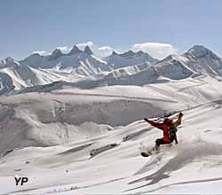 Station de Saint-Sorlin-d'Arves - snowboard