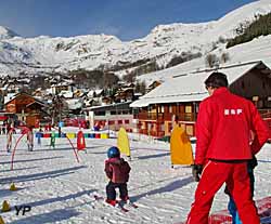 Station de Saint-Sorlin-d'Arves - ESF, jardin