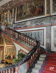Hôtel de la Rochefoucauld-Doudeauville - escalier d'honneur