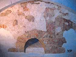 Église du Vieux Bourg - fresque du triomphe de la Vierge