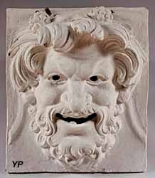 Théâtre municipal - masque tragédie Levillain