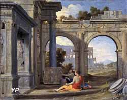 Château de Parentignat - Paysage à l'antique  (Jean Lemaire, dit Lemaire Poussin)