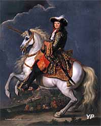 Château de Parentignat - Louis XIV à cheval (René-Antoine Houasse)