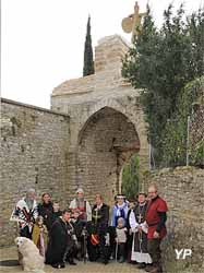 Musée des Vieilles Pierre - Groupe médiéval (doc. Musée des Vieilles Pierre)