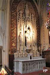 Collégiale Notre-Dame des Marais - autel de la Vierge