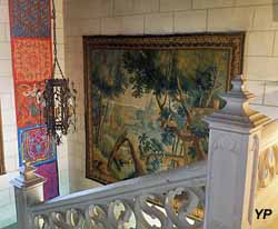 Château de Montpoupon - escalier d'honneur