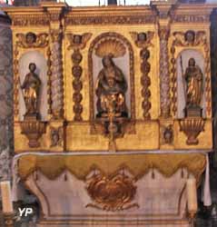 Cathédrale Notre-Dame de l'Assomption - chapelle Sainte-Anne (retable baroque, XVIIe s.)