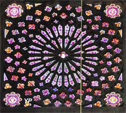 Cathédrale Notre-Dame de l'Assomption - vierge (calcaire polychrome, XIXe s.)